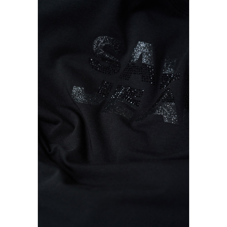 CAMISETA MUJER  SALSA JEANS LONG SLEEVE WITH SHIMMERY BRAN