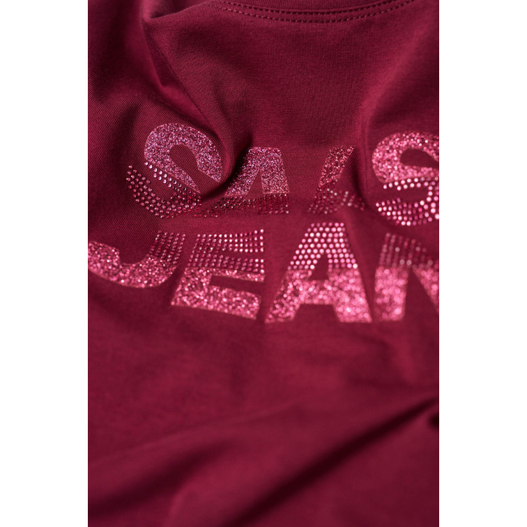 CAMISETA MUJER  SALSA JEANS LONG SLEEVE WITH SHIMMERY BRAN
