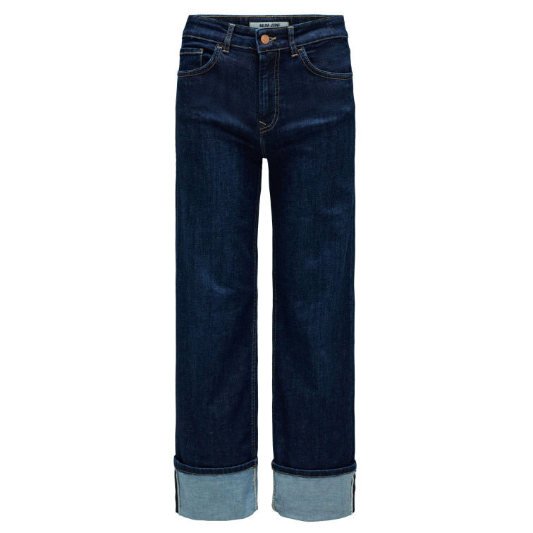 VAQUERO MUJER  SALSA JEANS JEANS TRUE STRAIGHT DARK WASH