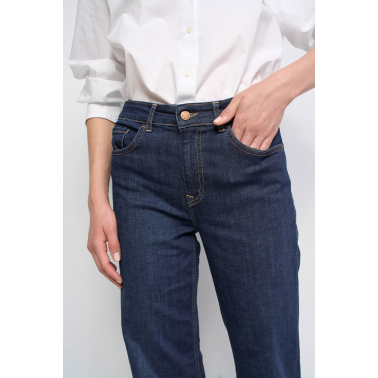 VAQUERO MUJER  SALSA JEANS JEANS TRUE STRAIGHT DARK WASH