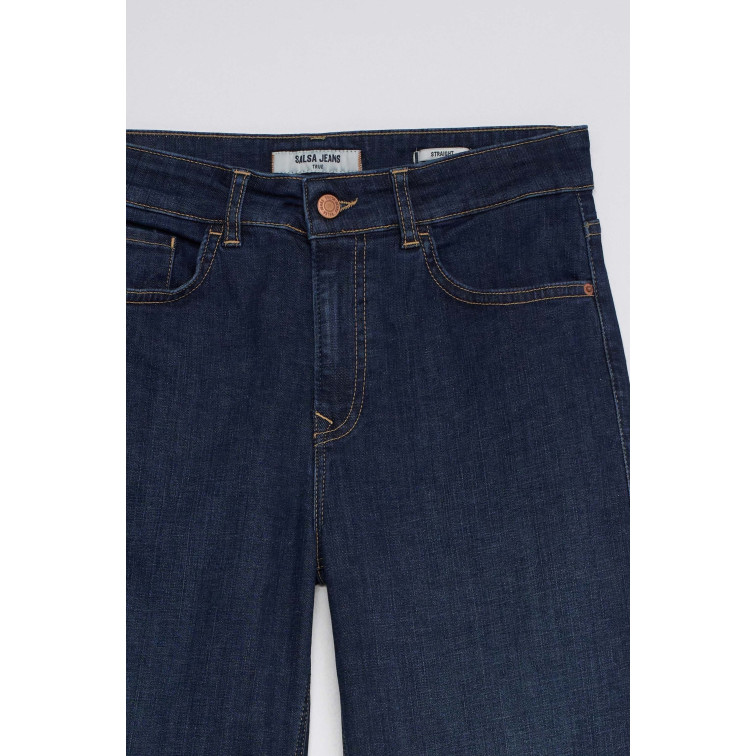 VAQUERO MUJER  SALSA JEANS JEANS TRUE STRAIGHT DARK WASH