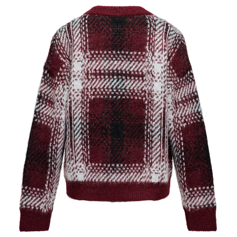 MUJER WOOL BLEND SWEATE WITH CHESS P 730