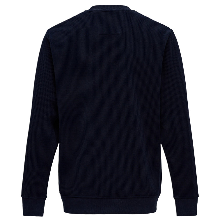 SUDADERA HOMBRE  SALSA JEANS SOFT WAFFLE FLEECE W/ 3D PRINT