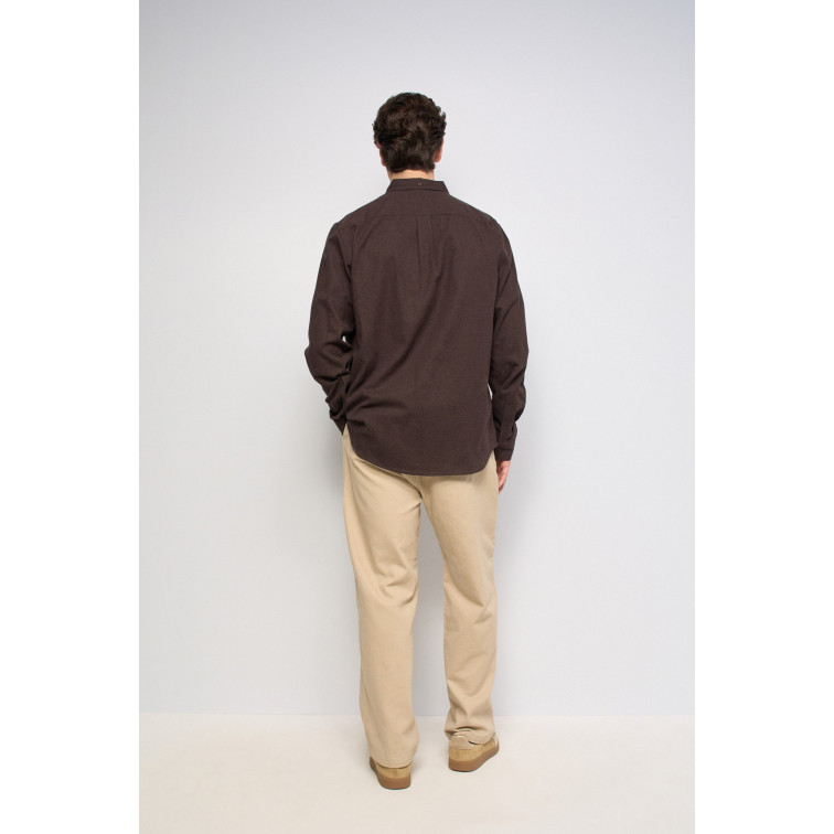 CAMISA HOMBRE  SALSA JEANS MELANGE COTTON SHIRT WITH CHES