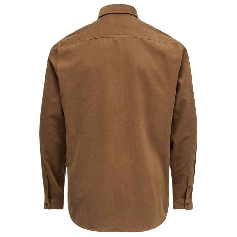 CAMISA HOMBRE  SALSA JEANS COTTON CORDUROY SHIRT WITH CHE