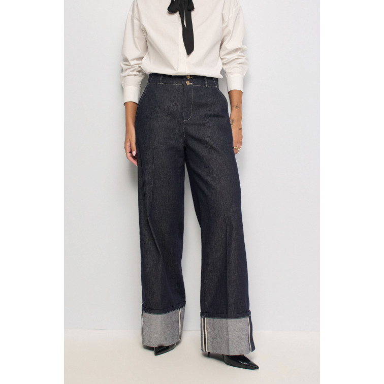 VAQUERO MUJER  SALSA JEANS JEANS HIGH RISE ATELIER IN RAW