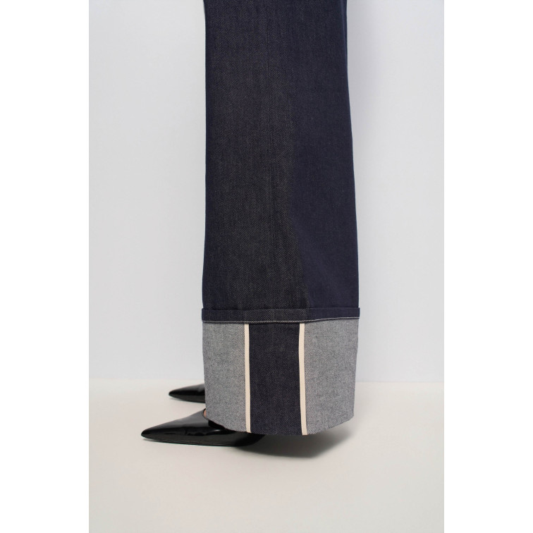 VAQUERO MUJER  SALSA JEANS JEANS HIGH RISE ATELIER IN RAW