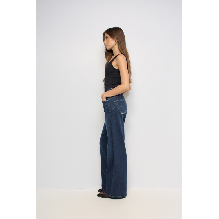 VAQUERO MUJER  SALSA JEANS FAITH WIDE PERFECT SHAPE