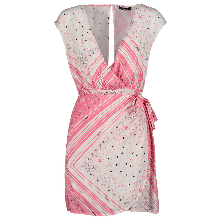 VESTIDO MUJER GAUDI ABITO STAMPATO M/KIMONO