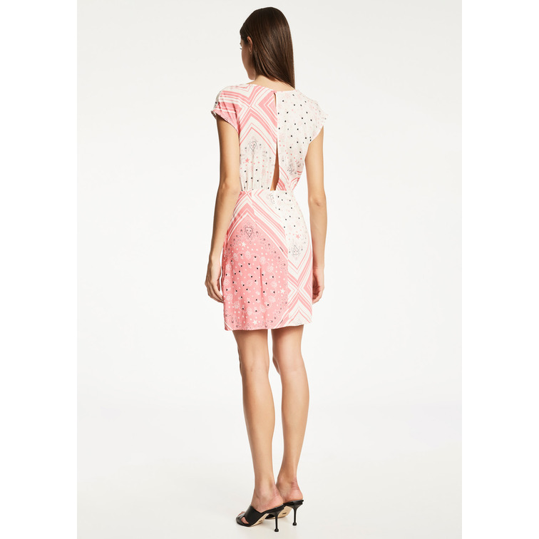 VESTIDO MUJER GAUDI ABITO STAMPATO M/KIMONO