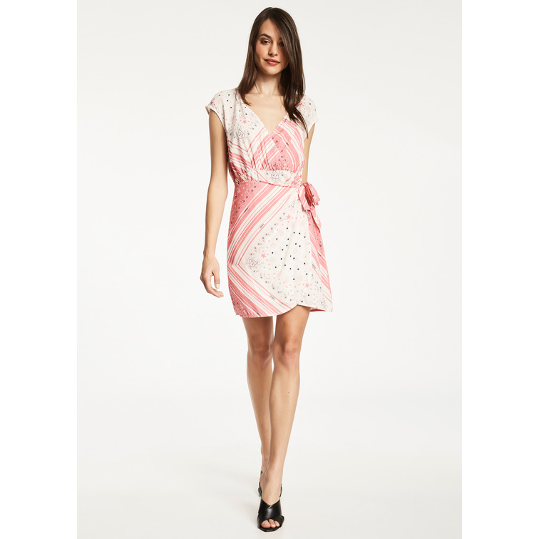 VESTIDO MUJER GAUDI ABITO STAMPATO M/KIMONO