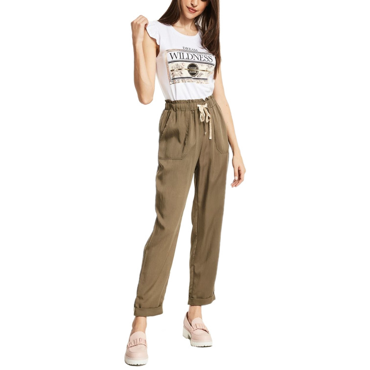 CAMISETA CON VOLANTES EN LAS MANGAS MUJER GAUDI