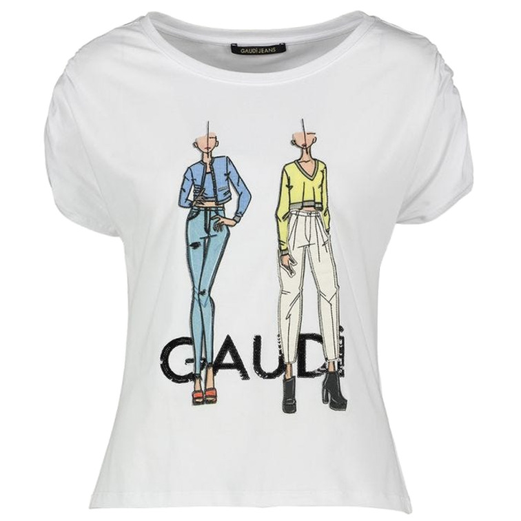 CAMISETA ESTAMPADA MUJER GAUDI
