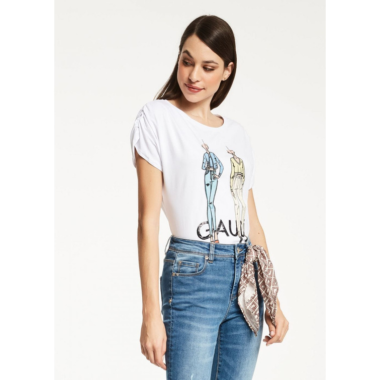 CAMISETA ESTAMPADA MUJER GAUDI