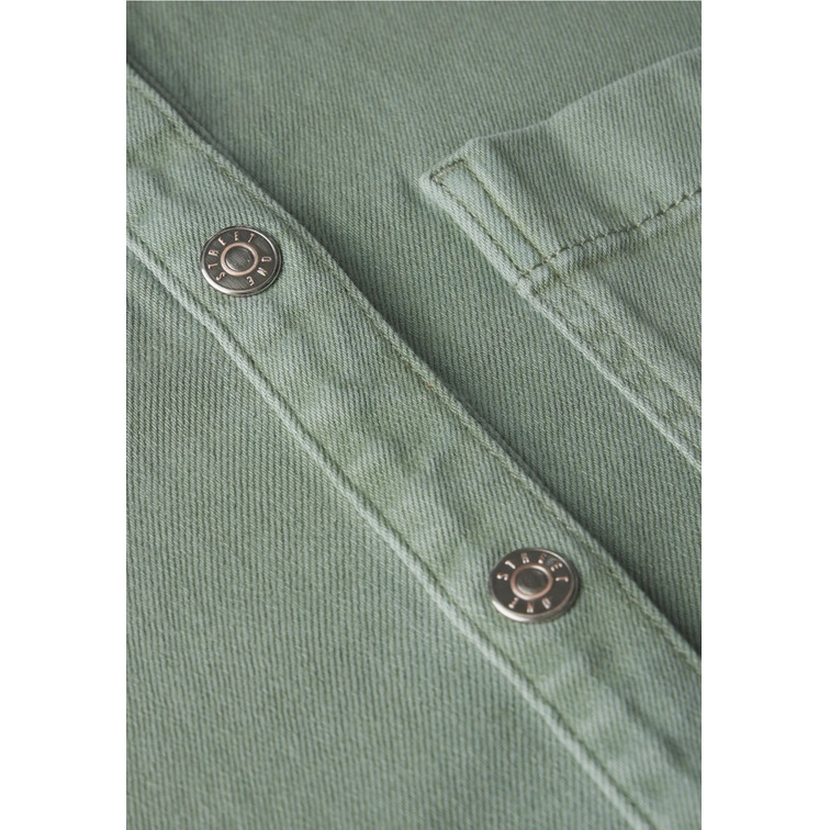 ABRIGO MUJER  STREET STYLE DENIM-OVERSHIRT,COLORED