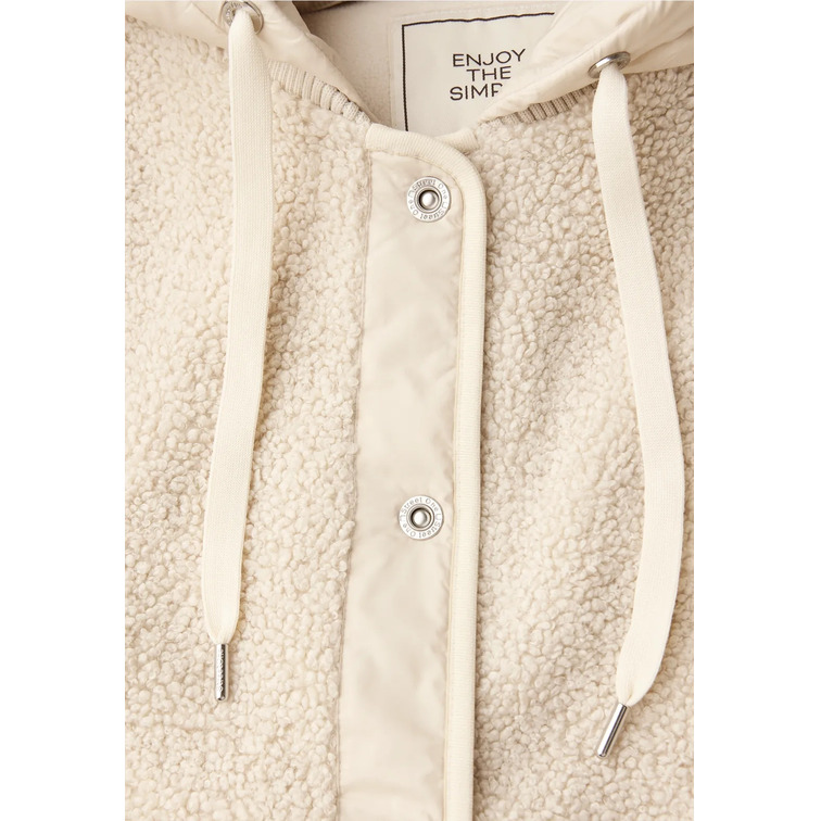 ABRIGO MUJER  STREET TEDDY BOMBER MAT MIX JKT W. RE