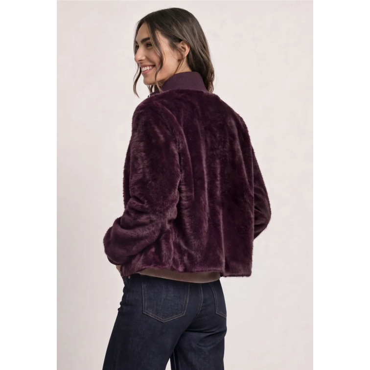 MUJER LTD QR FAKE FUR BOMBER JKT W. 17820