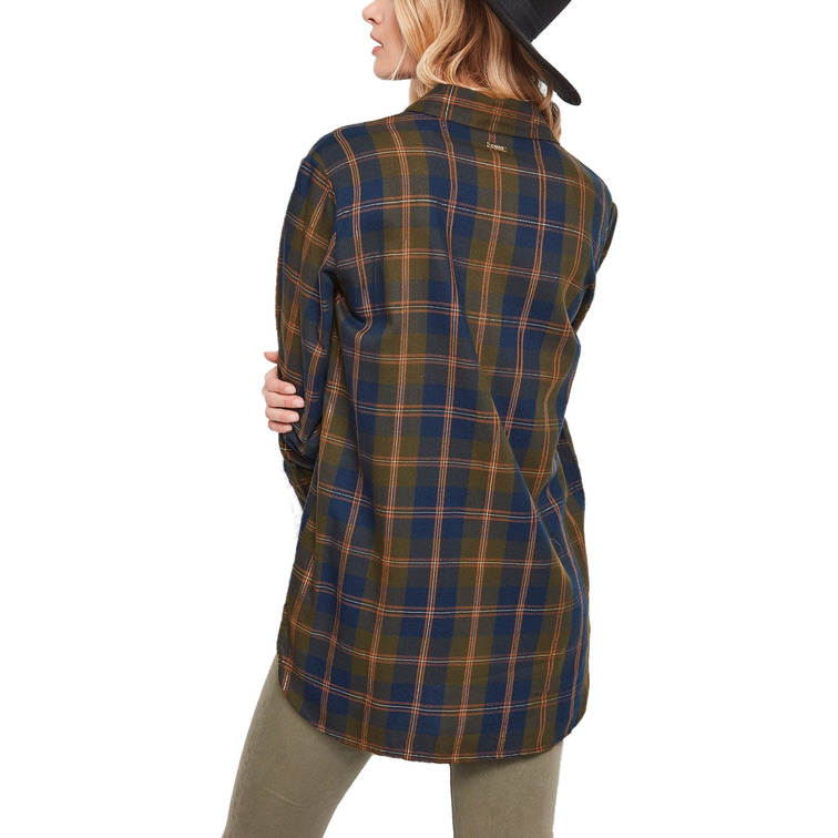 CAMISA ESTAMPADA A CUADROS MUJER GAUDI