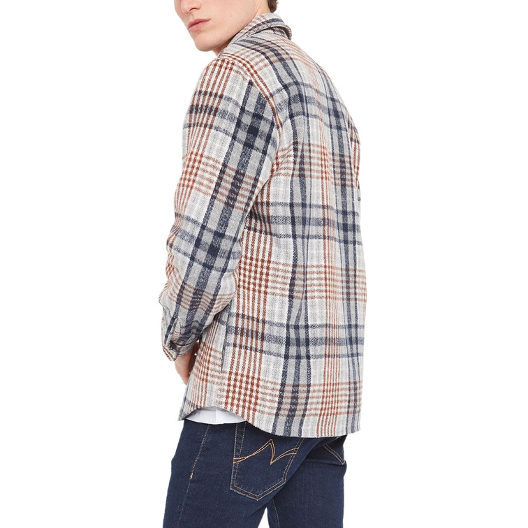 SOBRECAMISA ESTAMPADA A CUADROS HOMBRE GAUDI