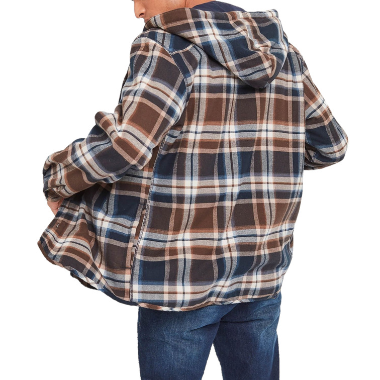 SOBRECAMISA CON CAPUCHA Y FORRO INTERIOR HOMBRE GAUDI