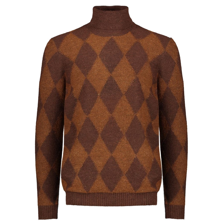 JERSEY DE CUELLO ALTO CON ROMBOS HOMBRE GAUDI