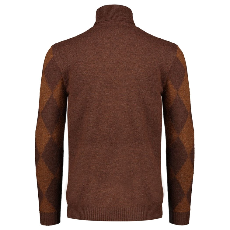 JERSEY DE CUELLO ALTO CON ROMBOS HOMBRE GAUDI