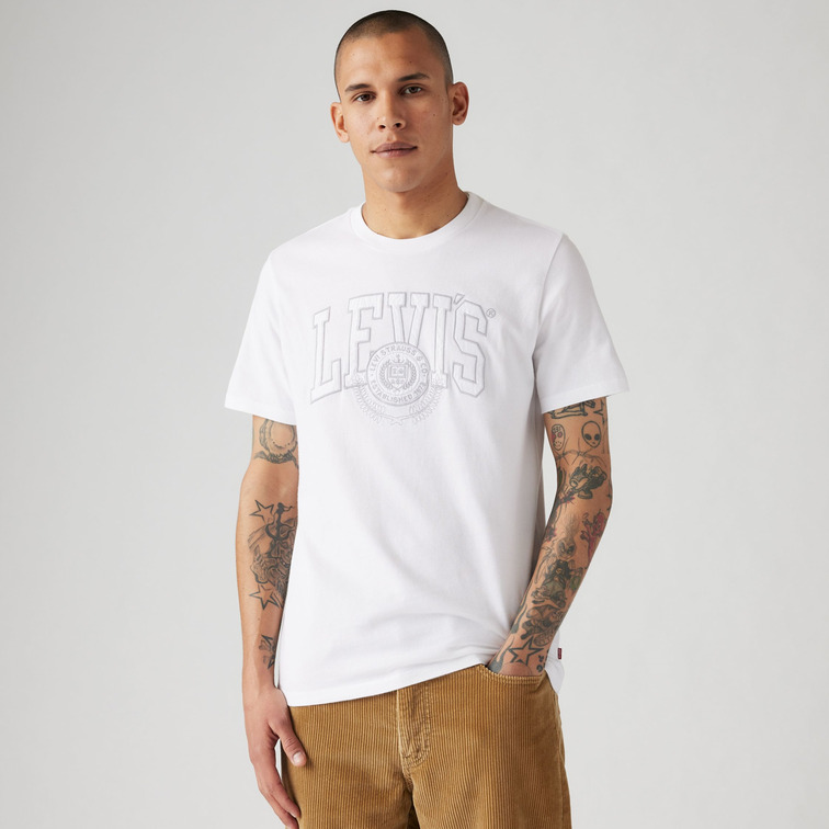 CAMISETA CLÁSICA HOMBRE LEVIS LOGO ESTAMPADO