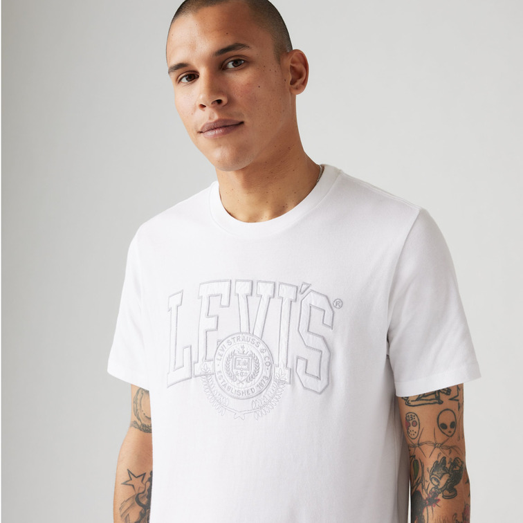 CAMISETA CLÁSICA HOMBRE LEVIS LOGO ESTAMPADO