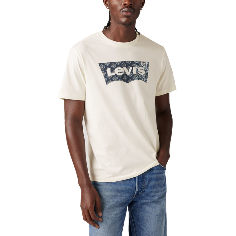 CAMISETA HOMBRE  LEVI'S GRAPHIC CREWNECK TEE TANS