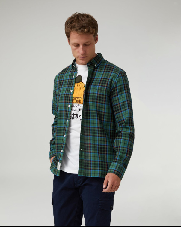 CAMISA HOMBRE  ALTONADOCK CAMISA VERDE