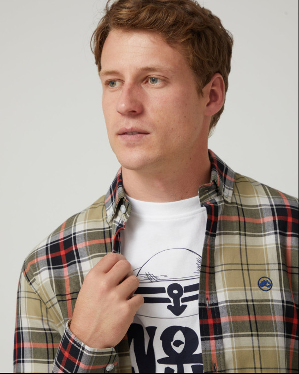 CAMISA HOMBRE  ALTONADOCK CAMISA VERDE