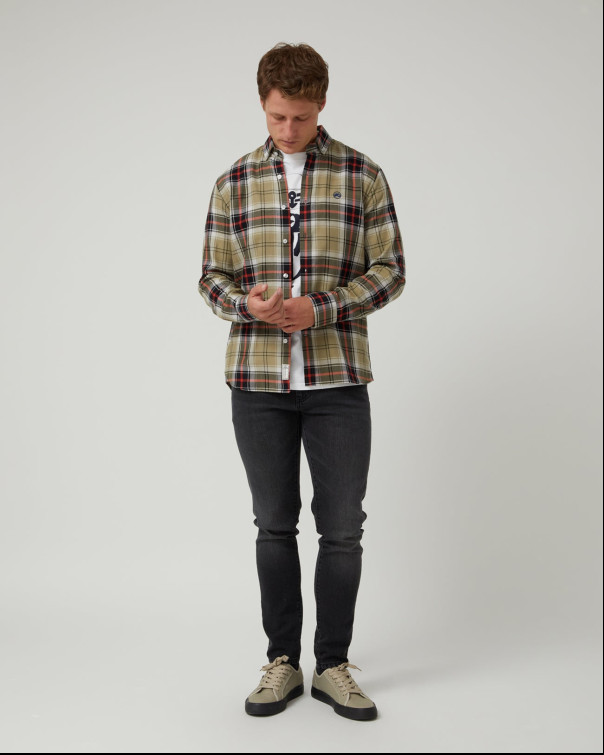 CAMISA HOMBRE  ALTONADOCK CAMISA VERDE