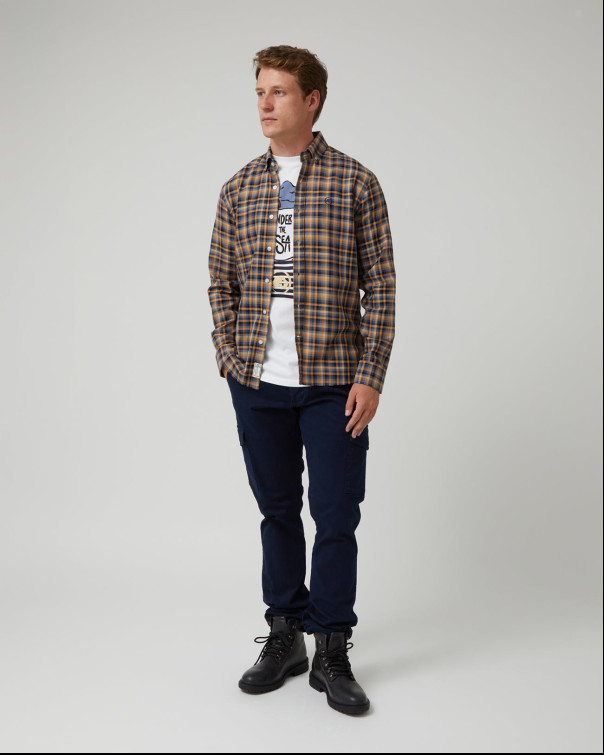 CAMISA HOMBRE  ALTONADOCK CAMISA AMARILLO