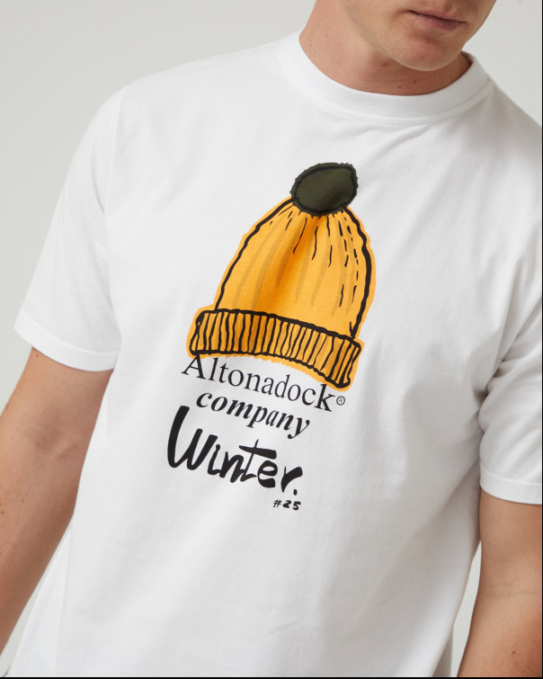 CAMISETA HOMBRE  ALTONADOCK CAMISETA BLANCO