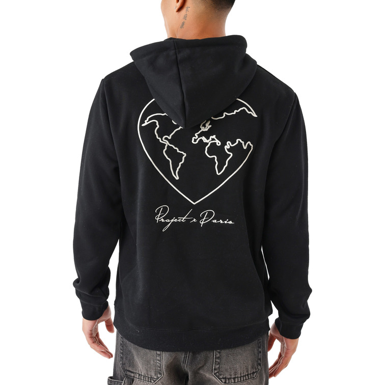 SUDADERA CON CAPUCHA HOMBRE PROJECT X PARIS HEART & WORLD