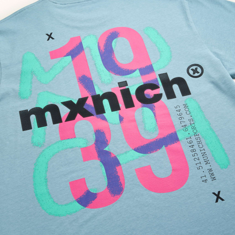 CAMISETA HOMBRE  MUNICH STREETWEAR T-SHIRT TURQUOISE