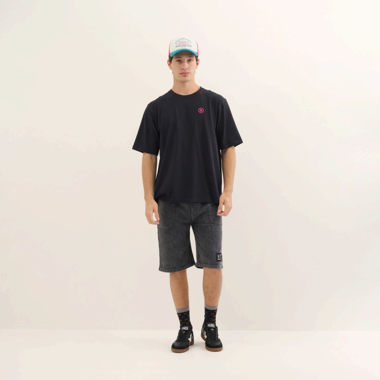 CAMISETA ESPALDA ESTAMPADA HOMBRE MUNICH STREETWEAR FIT OVERSIZE