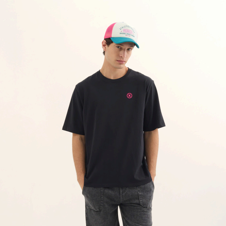 CAMISETA ESPALDA ESTAMPADA HOMBRE MUNICH STREETWEAR FIT OVERSIZE