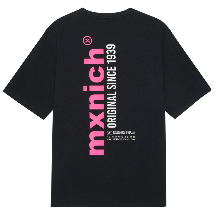 CAMISETA ESPALDA ESTAMPADA HOMBRE MUNICH STREETWEAR FIT OVERSIZE