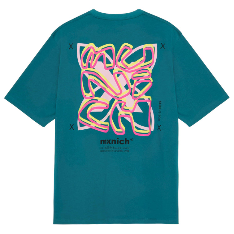 CAMISETA ESPALDA ESTAMPADA HOMBRE MUNICH STREETWEAR FIT OVERSIZE