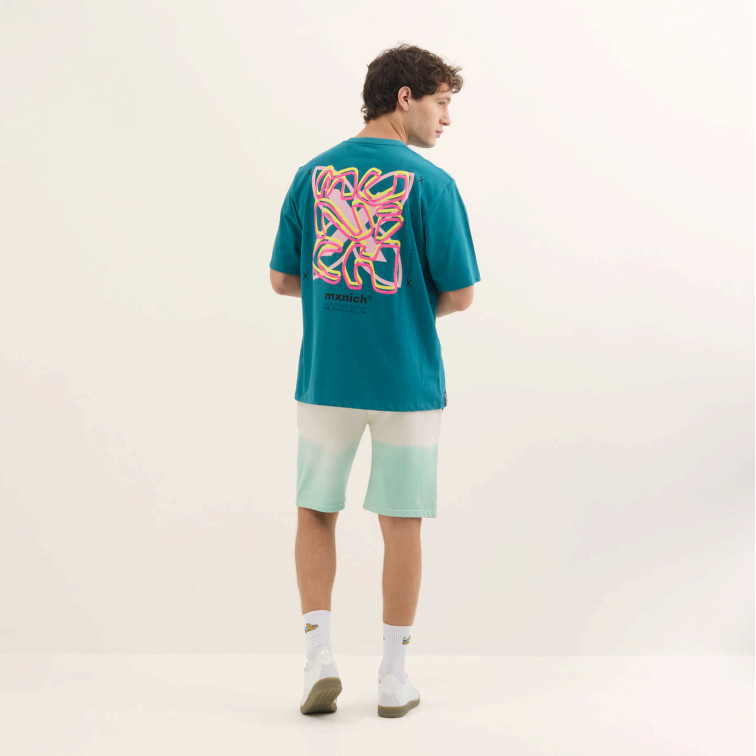 CAMISETA ESPALDA ESTAMPADA HOMBRE MUNICH STREETWEAR FIT OVERSIZE