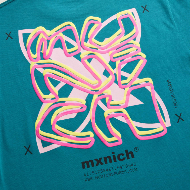 CAMISETA ESPALDA ESTAMPADA HOMBRE MUNICH STREETWEAR FIT OVERSIZE