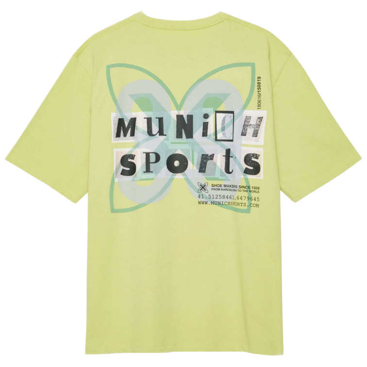 CAMISETA HOMBRE  MUNICH STREETWEAR T-SHIRT LIME