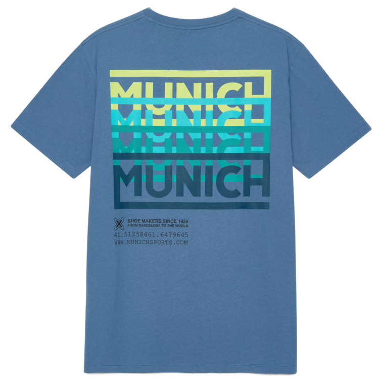 CAMISETA HOMBRE  MUNICH LIFESTYLE T-SHIRT JOE BLUE