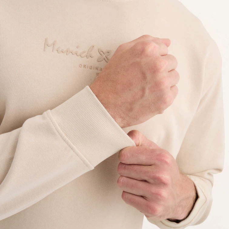 SUDADERA HOMBRE  MUNICH LIFESTYLE SWEATSHIRT BILL SAND