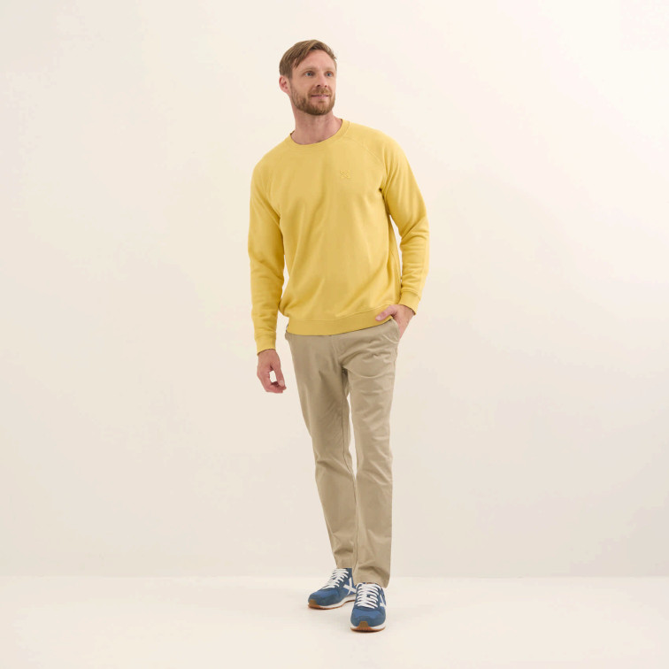 SUDADERA HOMBRE  MUNICH ESSENTIALS SWEATSHIRT MUSTARD