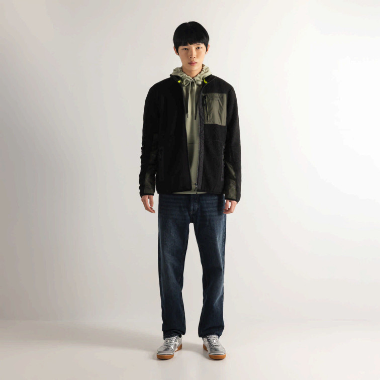 SUDADERA HOMBRE  MUNICH POLAR DENIS BLACK