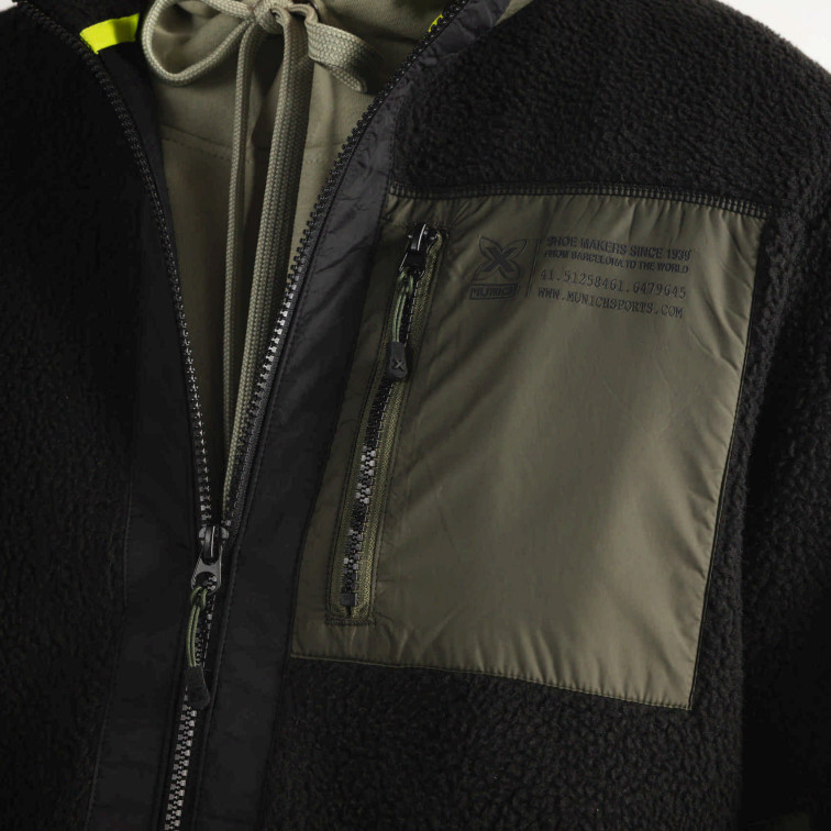 SUDADERA HOMBRE  MUNICH POLAR DENIS BLACK