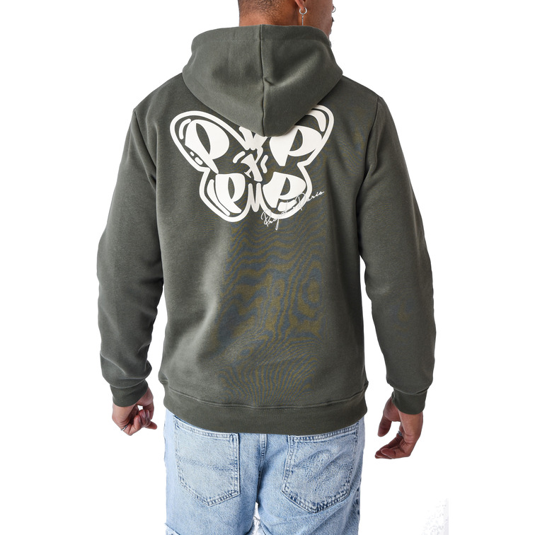 SUDADERA CON CAPUCHA HOMBRE PROYECT X PARIS MARIPOSA