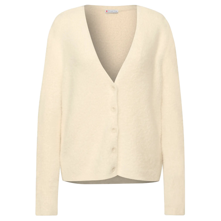  STREET LTD QR_FLUFFY CARDIGAN